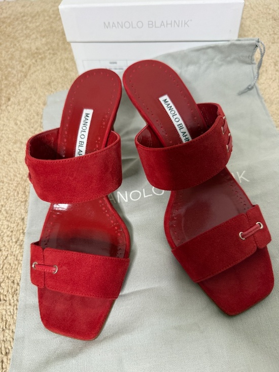 Manolo Blahnik Shoes - Red Manolo Blahnik